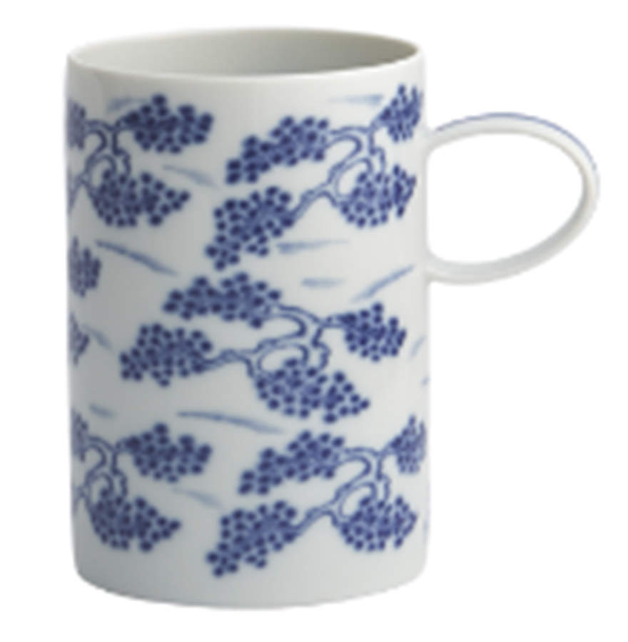 Blue Shou Mug by Mottahedeh-1