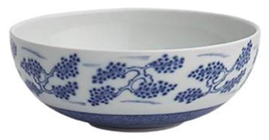 Blue Shou Coupe Cereal Bowl by Mottahedeh-1