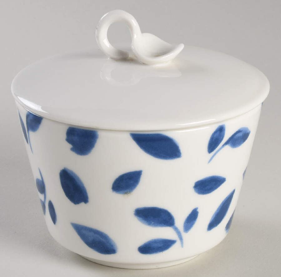 Stockholm Sugar Bowl & Lid by Martha Stewart-1