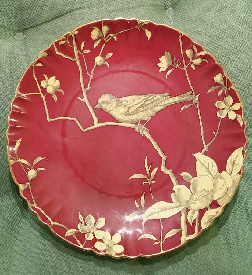 Essex Birds Salad Plate by Minton-1