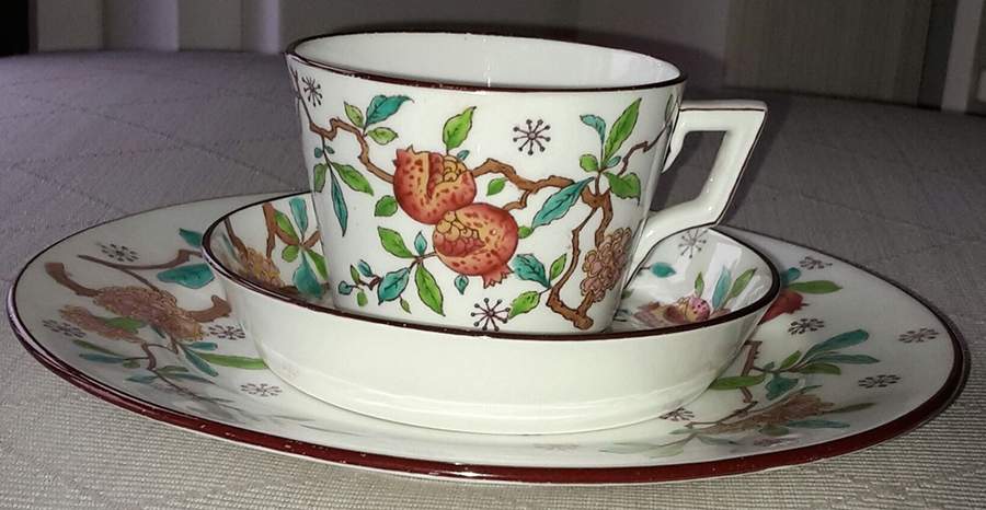 B573 Flat Cup & Saucer Set by Minton-1