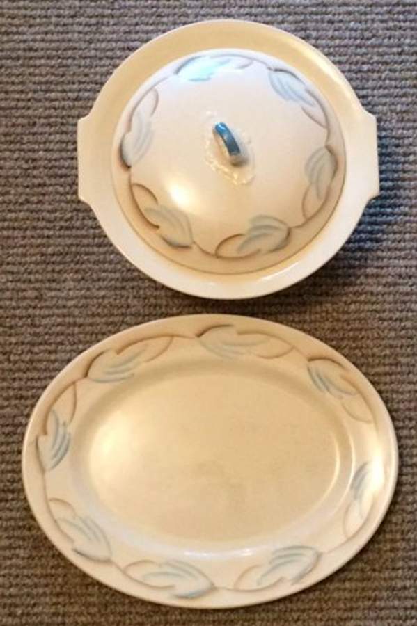 2187f 13" Oval Serving Platter by Myott Staffordshire-1