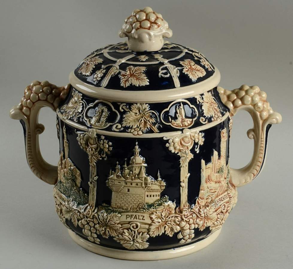 4552 Punch Bowl and Lid by Marzi & Remy-1