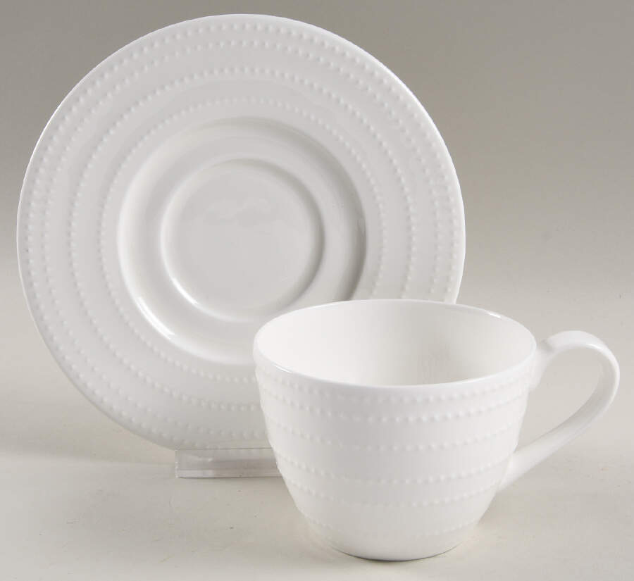 Nellie Flat Cup & Saucer Set by Mikasa-1