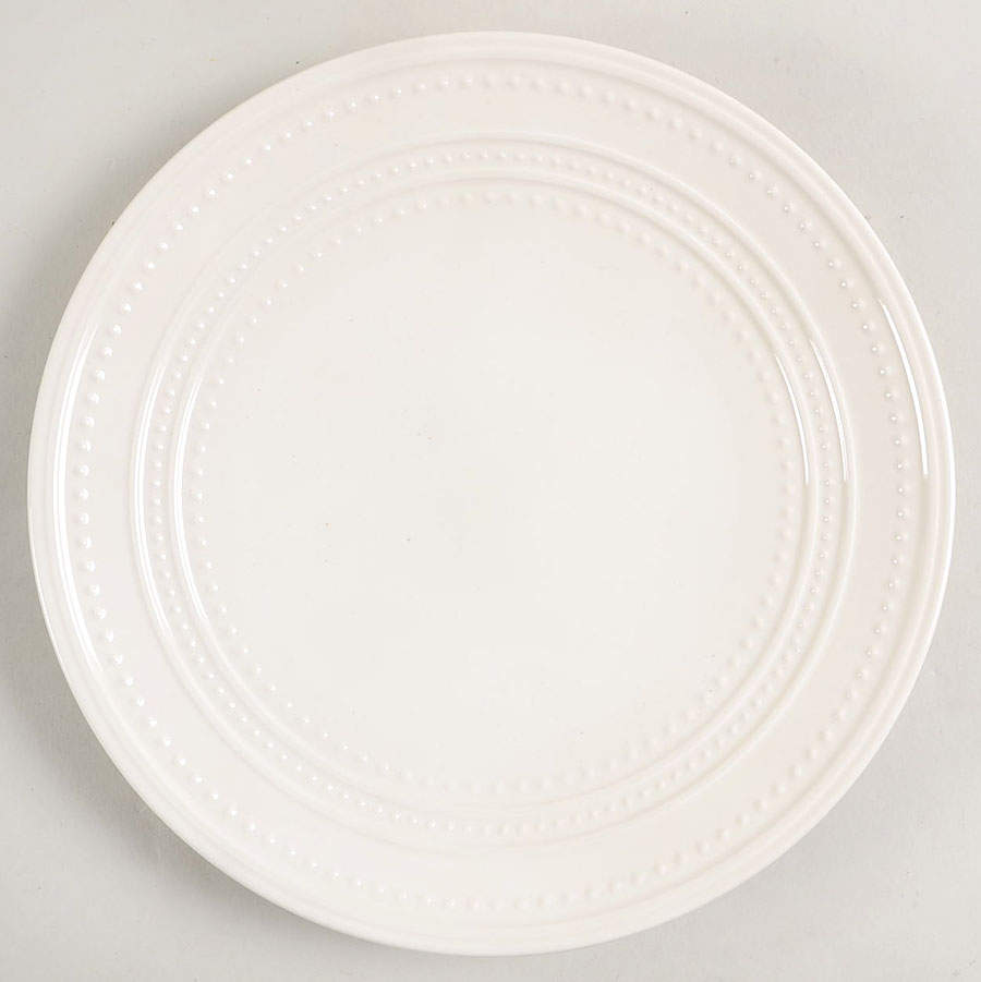 Vella White Salad Plate by Mikasa-1
