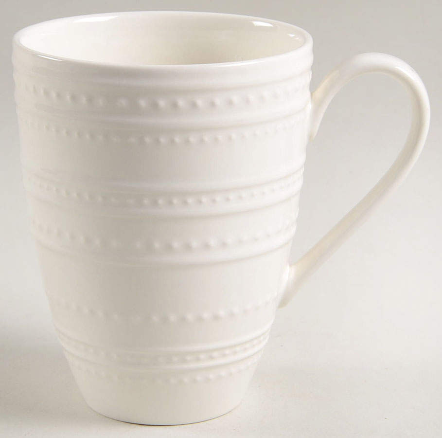 Vella White Mug by Mikasa-1