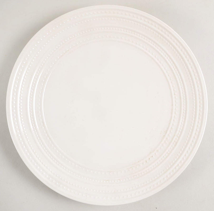 Vella White Dinner Plate by Mikasa-1