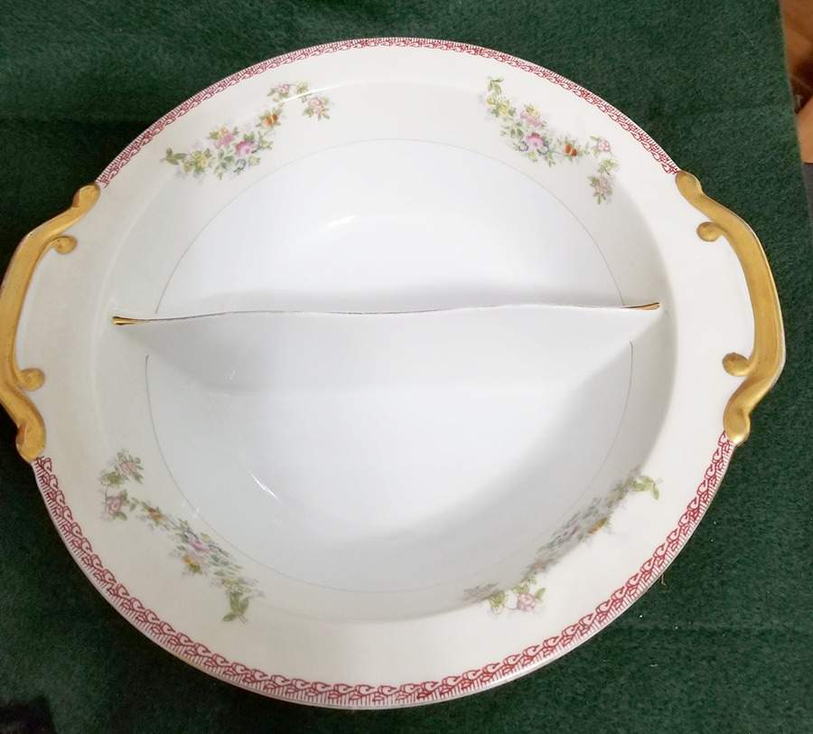 MEI1271 Round Divided Vegetable Bowl by Meito-1