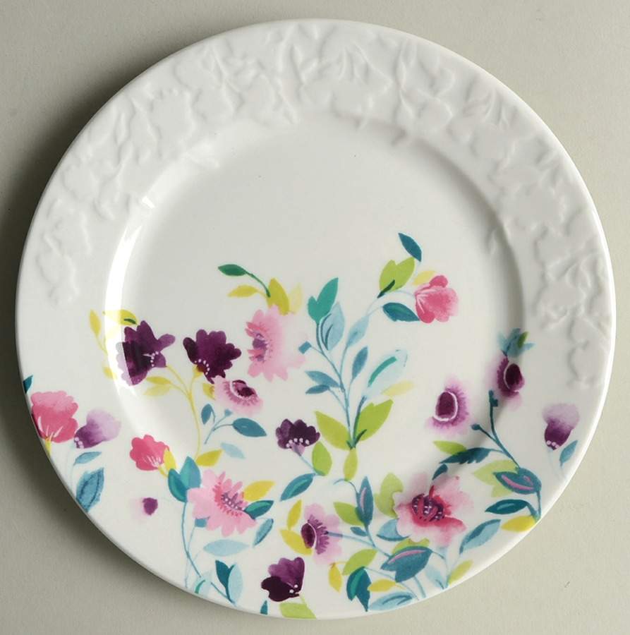 Meadow Violets Salad Plate by Mikasa-1