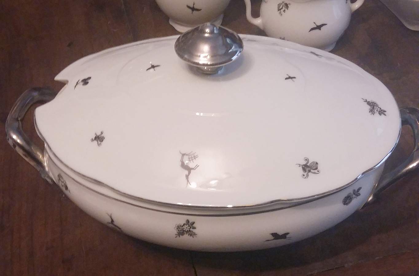 MAI24 Round Covered Vegetable by J S Maier-1