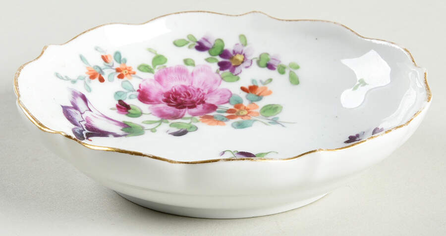 MSS242 Fruit/Dessert (Sauce) Bowl by Meissen (Germany)-1