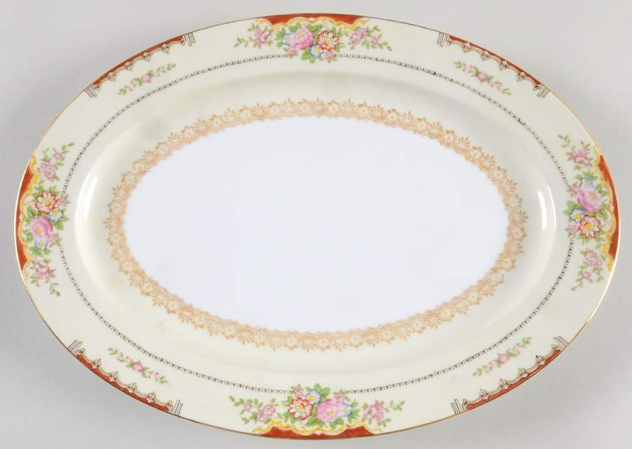 MEI1273 12" Oval Serving Platter by Meito-1