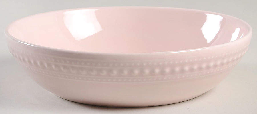 M2A20 Pink 8" Individual Pasta Bowl by Matceramica-1