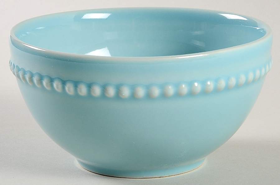Perola Light Blue Soup/Cereal Bowl by Matceramica-1