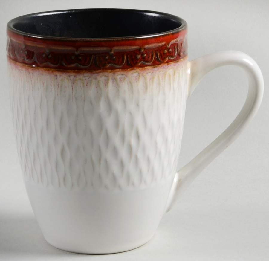Sorrento Red Mug by Mikasa-1