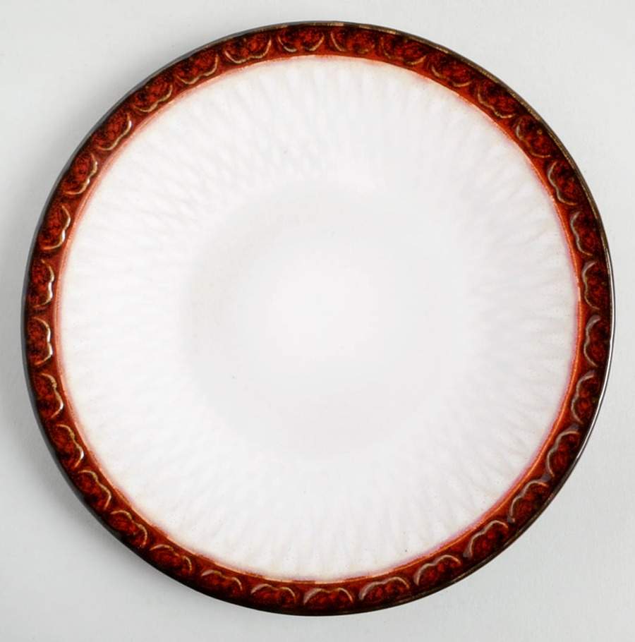 Sorrento Red Bread & Butter Plate by Mikasa-1