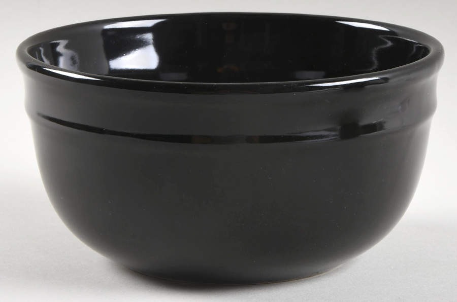 Amelia Rich Black Soup/Cereal Bowl by Mainstays-1