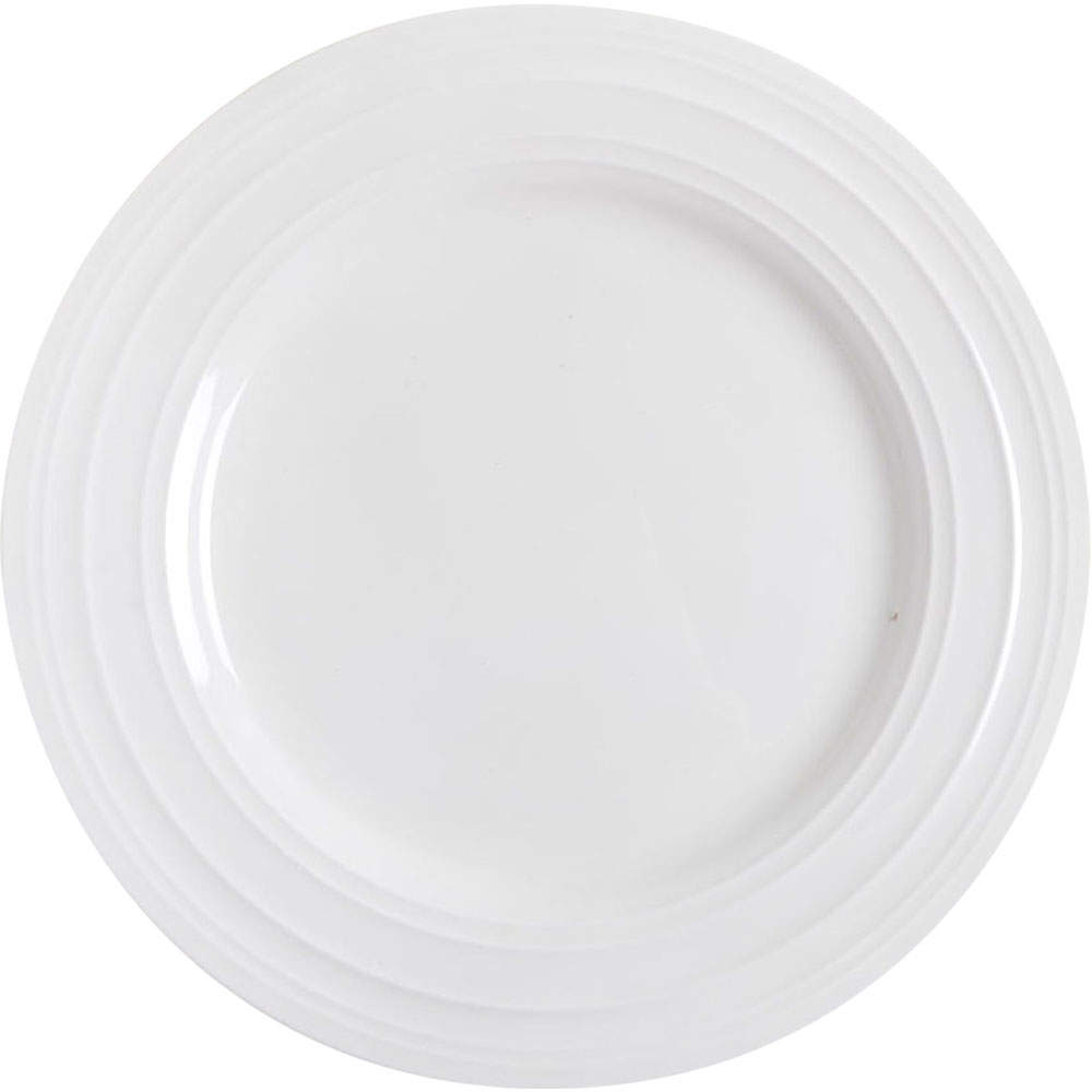 Swirl White (Bone) Salad Plate by Mikasa-1