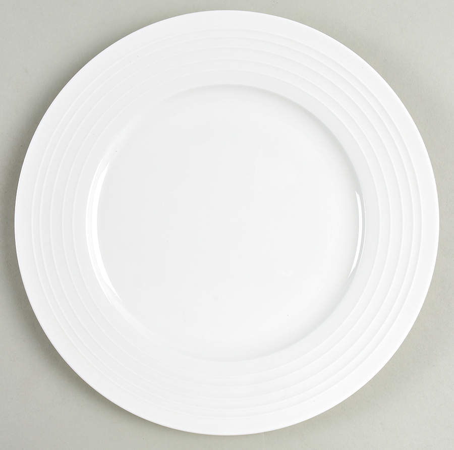 Swirl White (Bone) Salad Plate by Mikasa-1