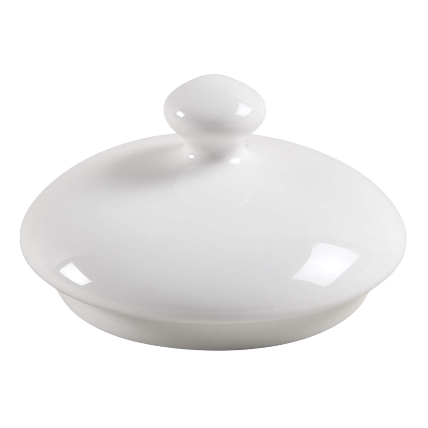 Swirl White (Bone) Lid for Sugar Bowl by Mikasa-1