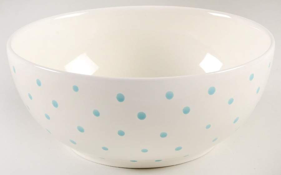 M2A24 Turquoise 9" Round Serving Bowl by Matceramica-1