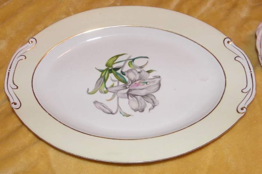 MEJ34 12" Oval Serving Platter by Meijyo (Japan)-1