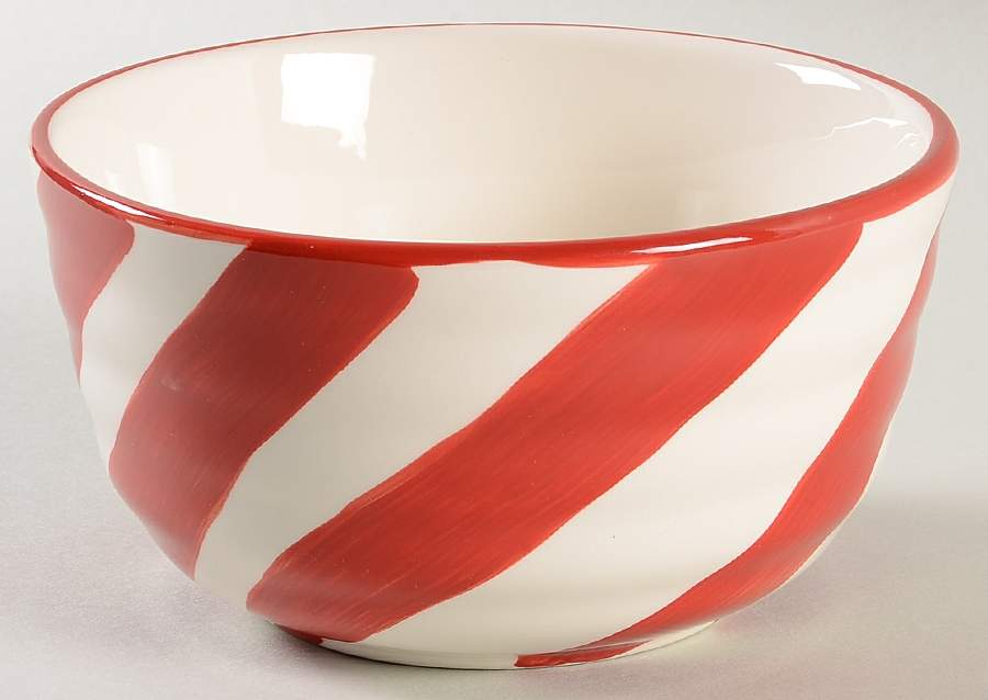 Stripe Soup/Cereal Bowl by Maxcera Corp-1
