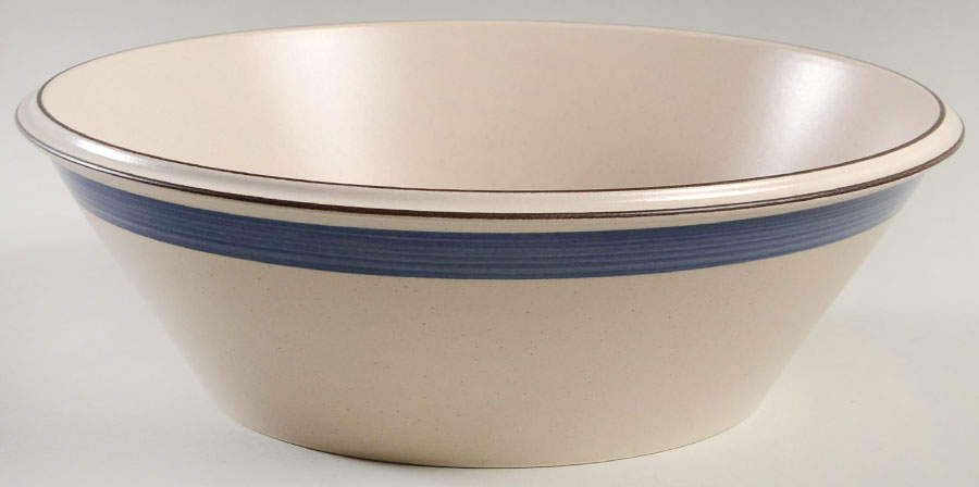 Concord Blue 10" Oval Vegetable Bowl by Mikasa-1