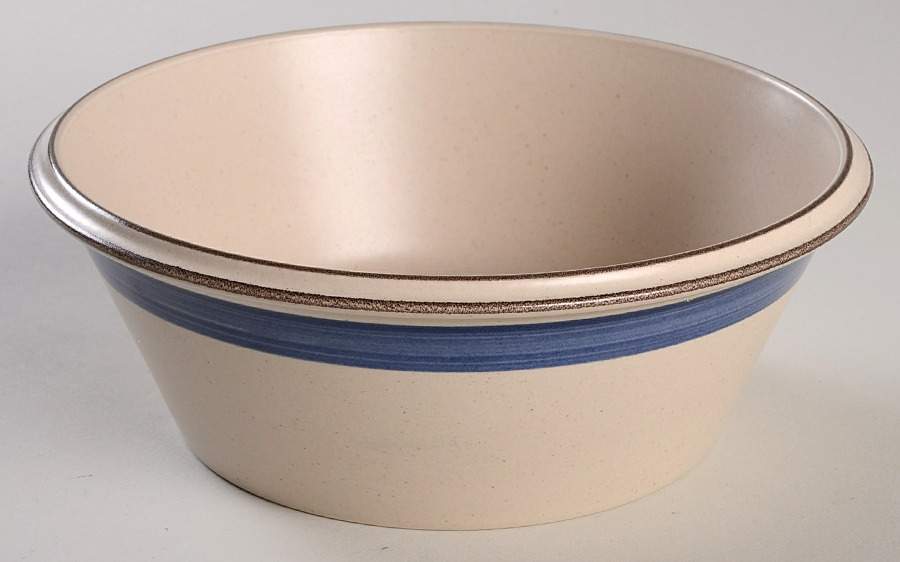 Concord Blue Coupe Cereal Bowl by Mikasa-1