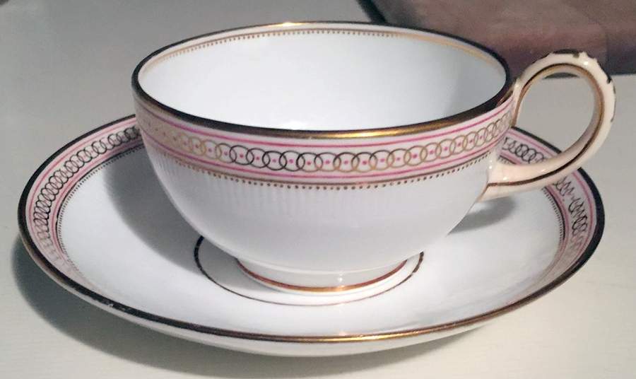 5942 Footed Cup & Saucer Set by Minton-1