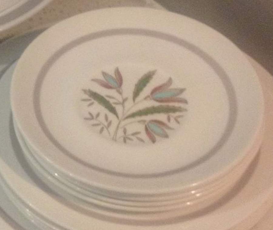 MAD288 Bread & Butter Plate by John Maddock & Sons-1