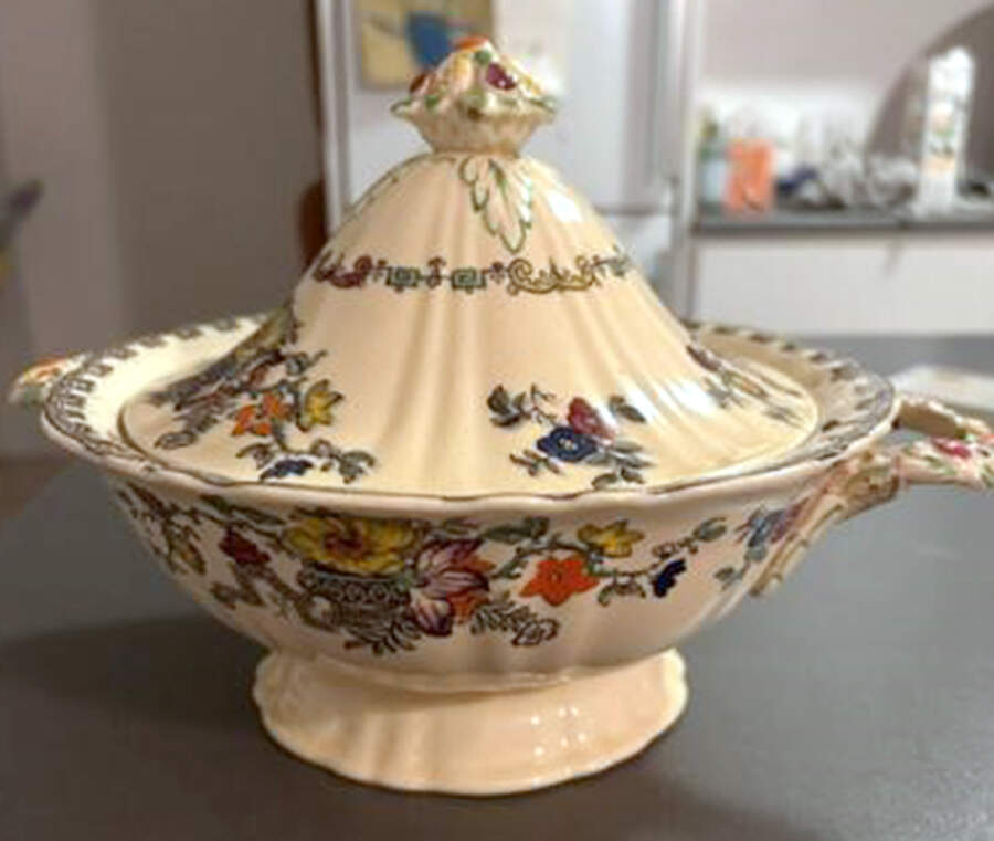 MAS88 Round Covered Vegetable by Mason's-1