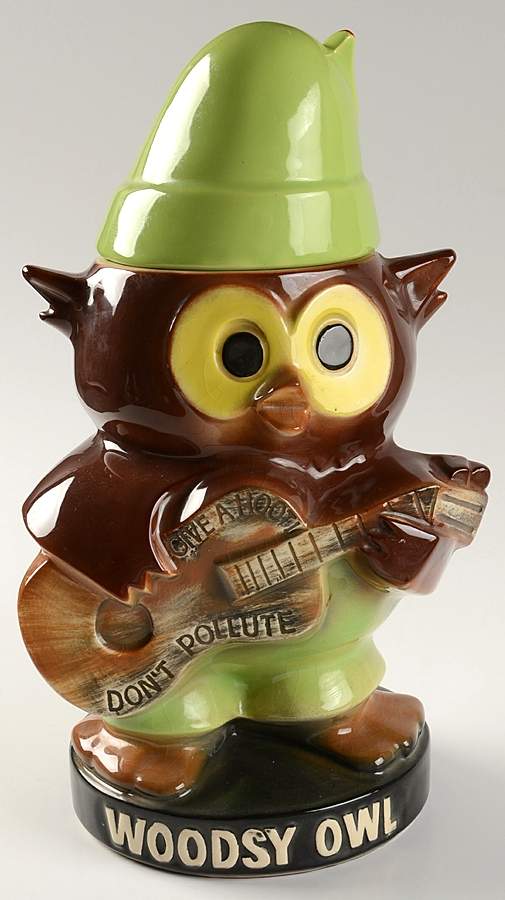 Woodsy Owl Cookie Jar & Lid by Nelson McCoy-1
