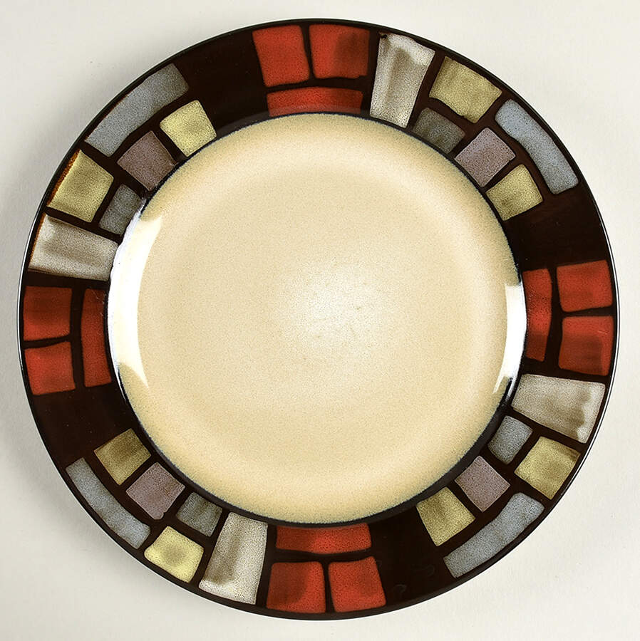 Santa Fe Salad Plate by Mikasa-1