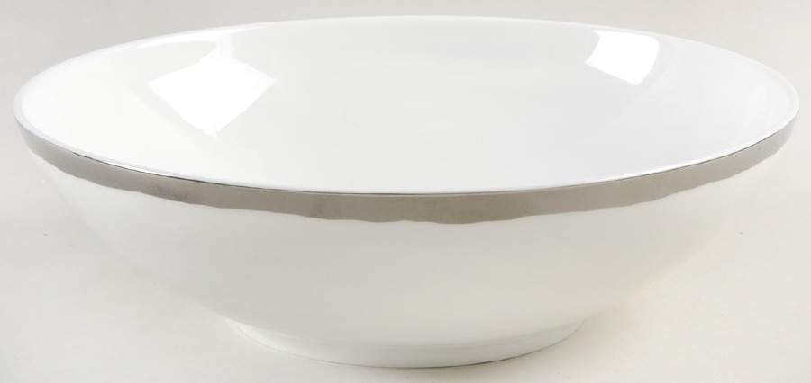 Blakeslee Platinum 9" Round Vegetable Bowl by Mikasa-1