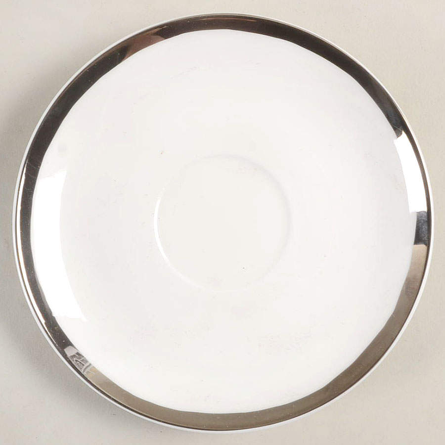 Blakeslee Platinum Saucer by Mikasa-1