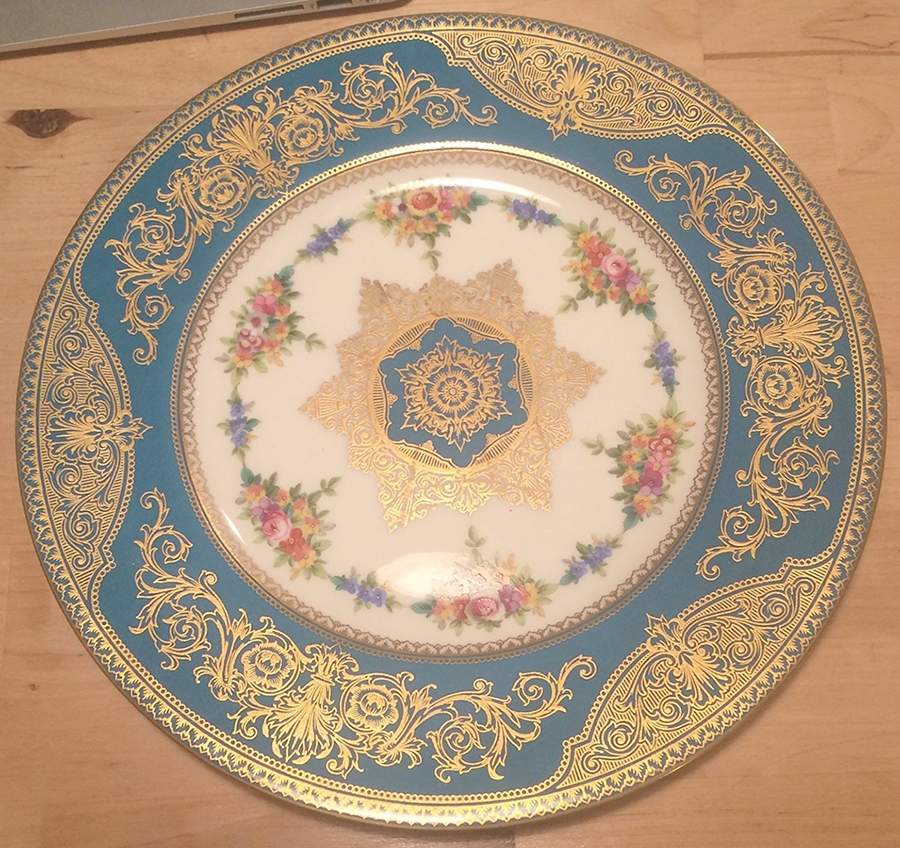 Pa1705 Dinner Plate by Minton-1
