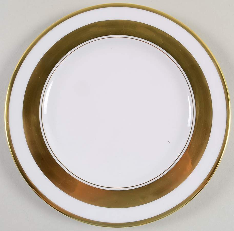 Filets Or (Gold) Accent Salad Plate by Michael C Fina-1