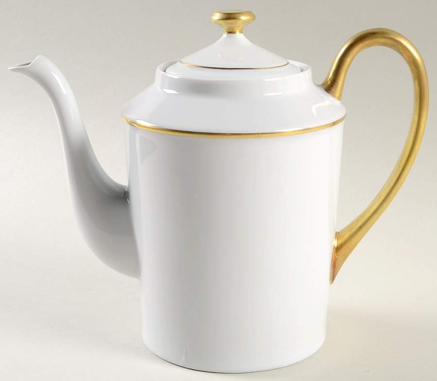 Filets Or (Gold) Coffee Pot & Lid by Michael C Fina-1