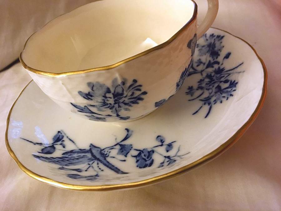 Quinton Groups Flat Cup & Saucer Set by Minton-1