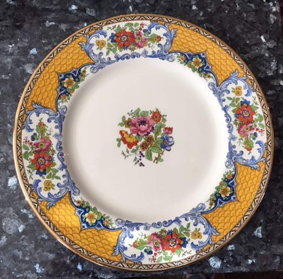 2197 Dinner Plate by Myott Staffordshire-1