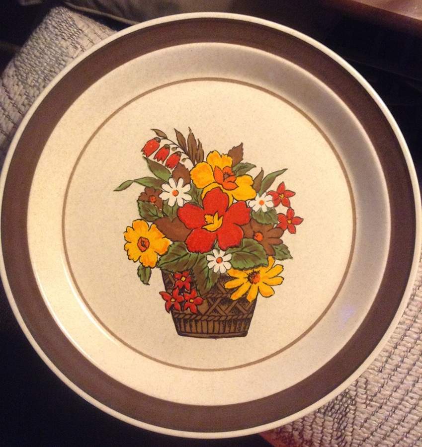 Vintage Dinner Plate by Mikasa-1