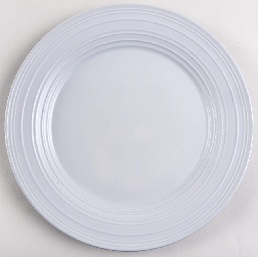 Swirl Grey Dinner Plate by Mikasa-1