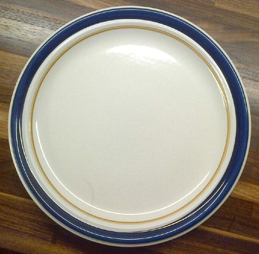 Cobalt Dinner Plate by Mikado-1