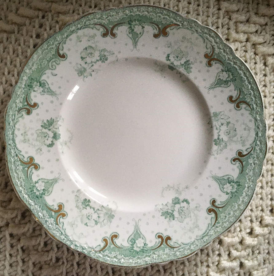 Selwyn Green Salad Plate by Alfred Meakin-1