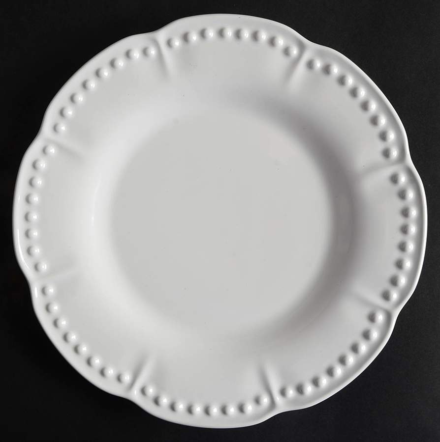 M2A30 White Dinner Plate by Matceramica-1