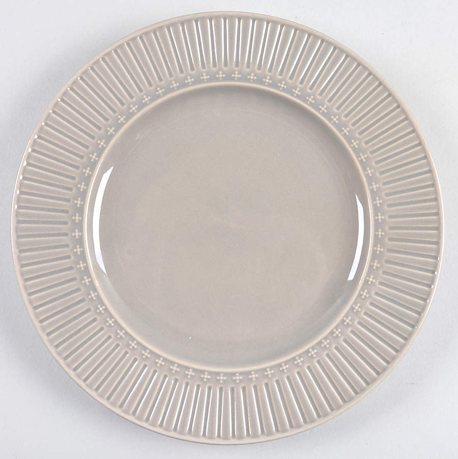 Italian Countryside Accents Grey Salad Plate by Mikasa-1