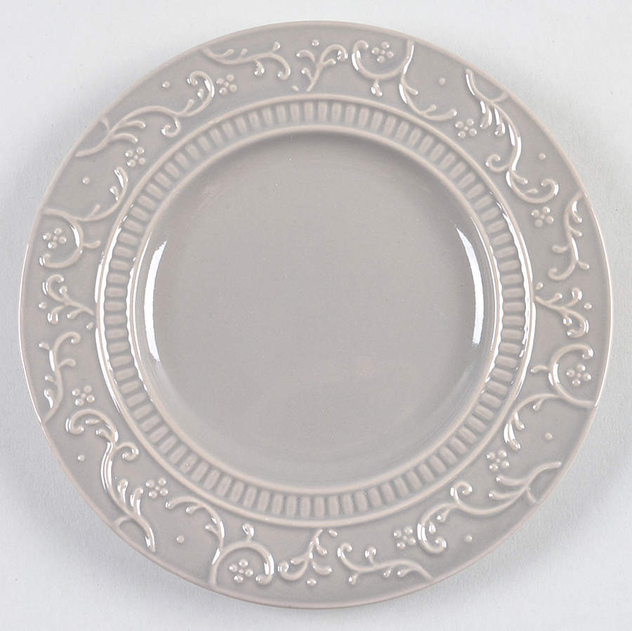 Italian Countryside Accents Grey Appetizer Plate by Mikasa-1