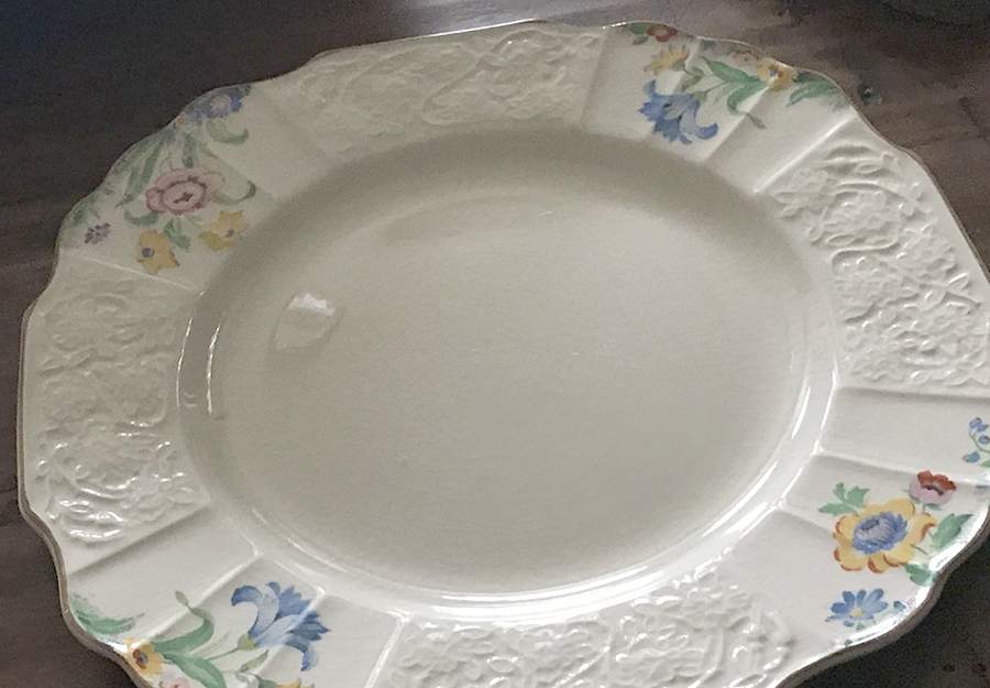 4491 Dinner Plate by Myott Staffordshire-1
