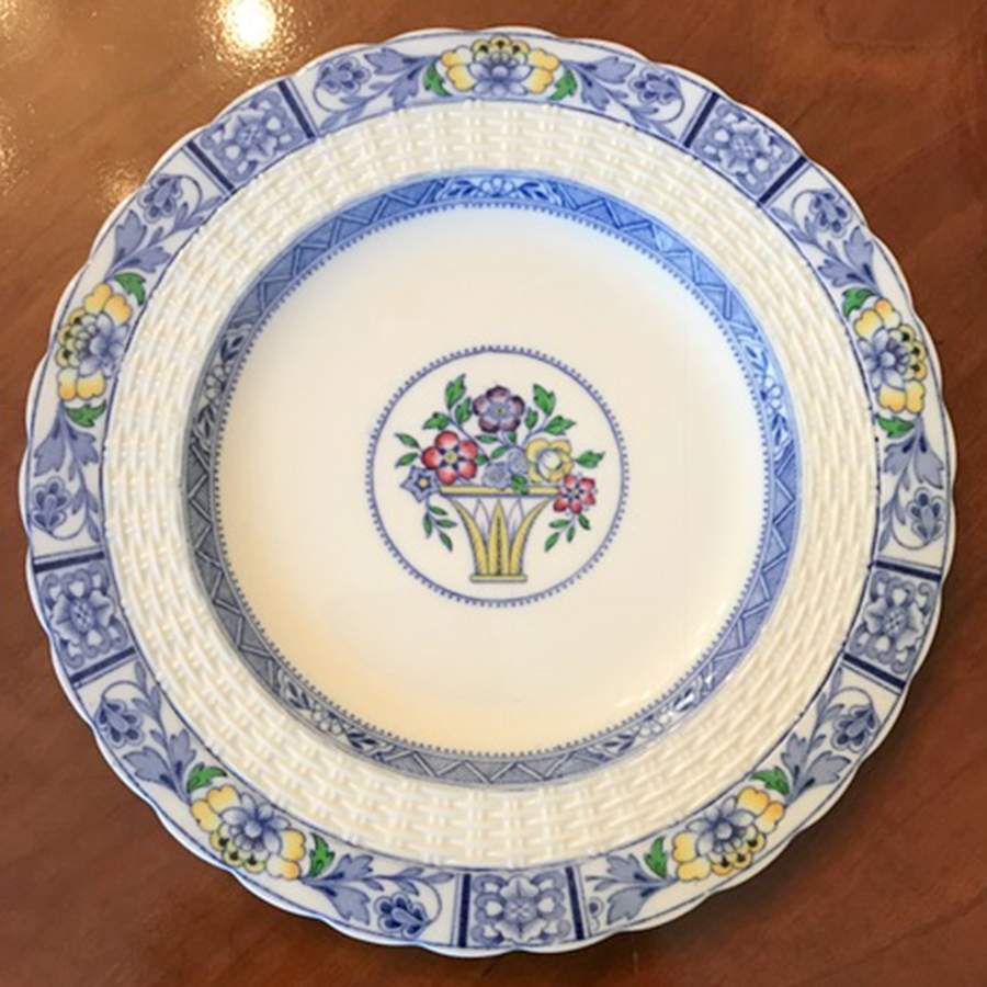 Ramsey Blue Salad Plate by Minton-1